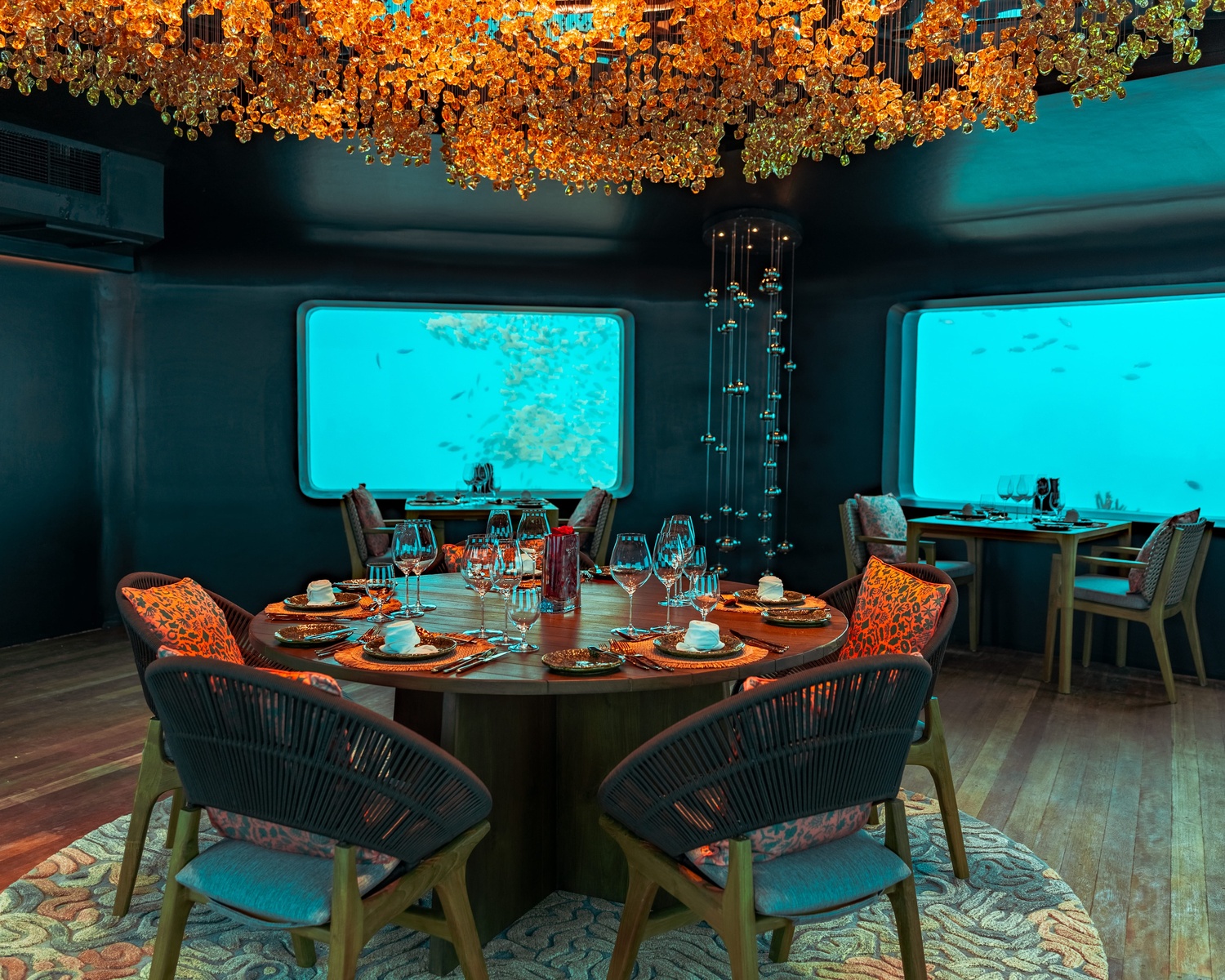 Dining Beneath the Ocean: Bubble at Meyyafushi Maldives