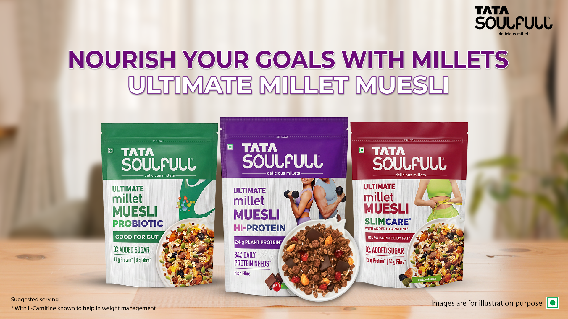 Tata Soulfull launches Ultimate Millet Muesli range with ‘Nourish Your Goals with Millets’ campaign