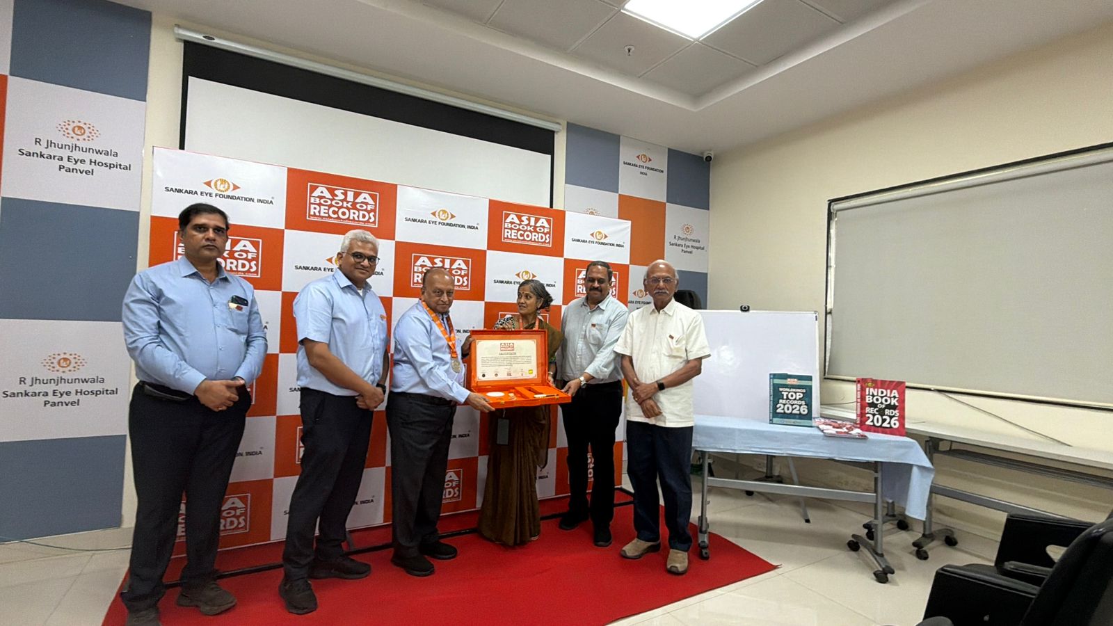 Sankara Eye Foundation India Sets Asia Book of Records Milestone for Maximum Free Eye Surgeries