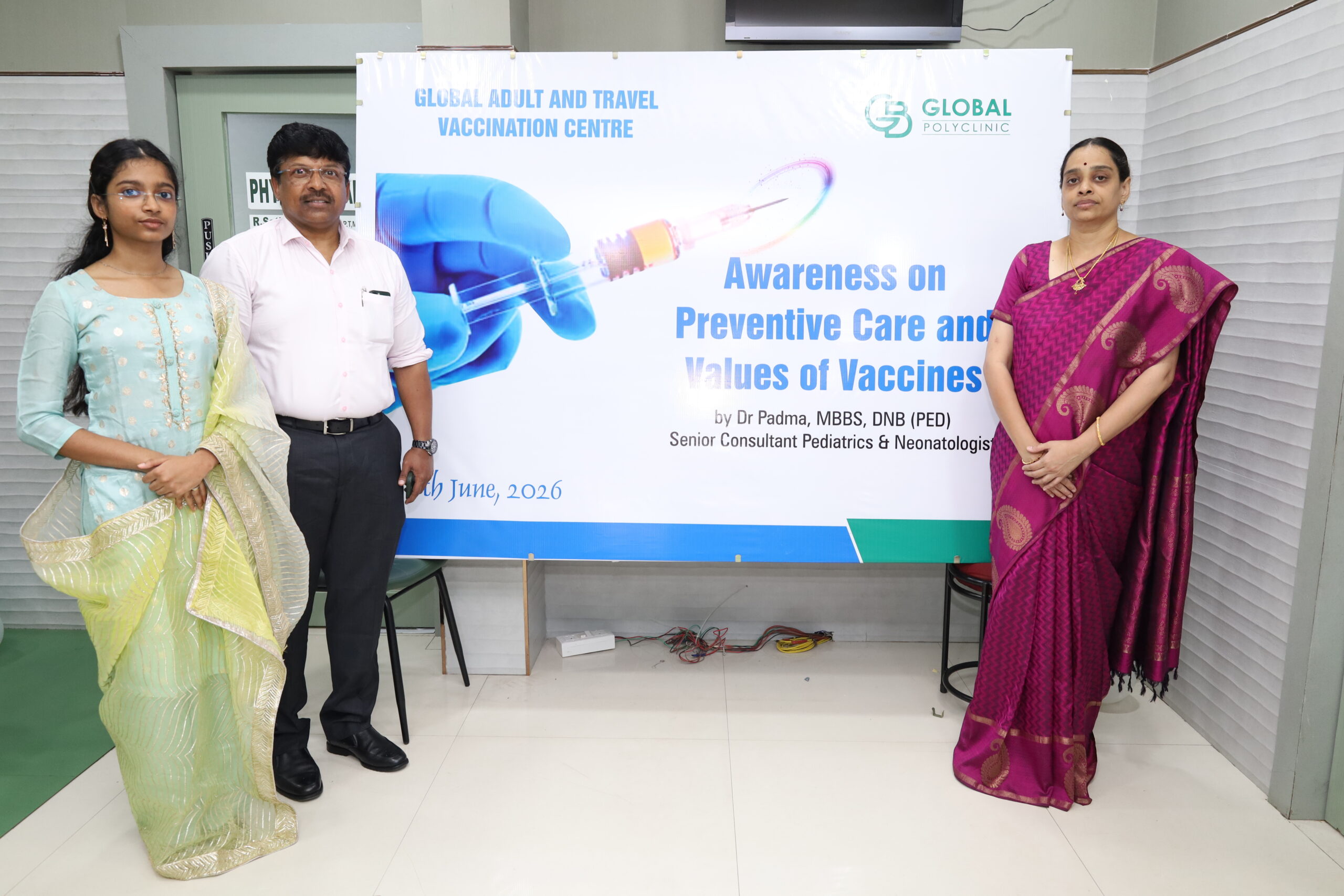 Global Polyclinic Launches ‘Global Adult & Travel Vaccination Centre’ in Chennai