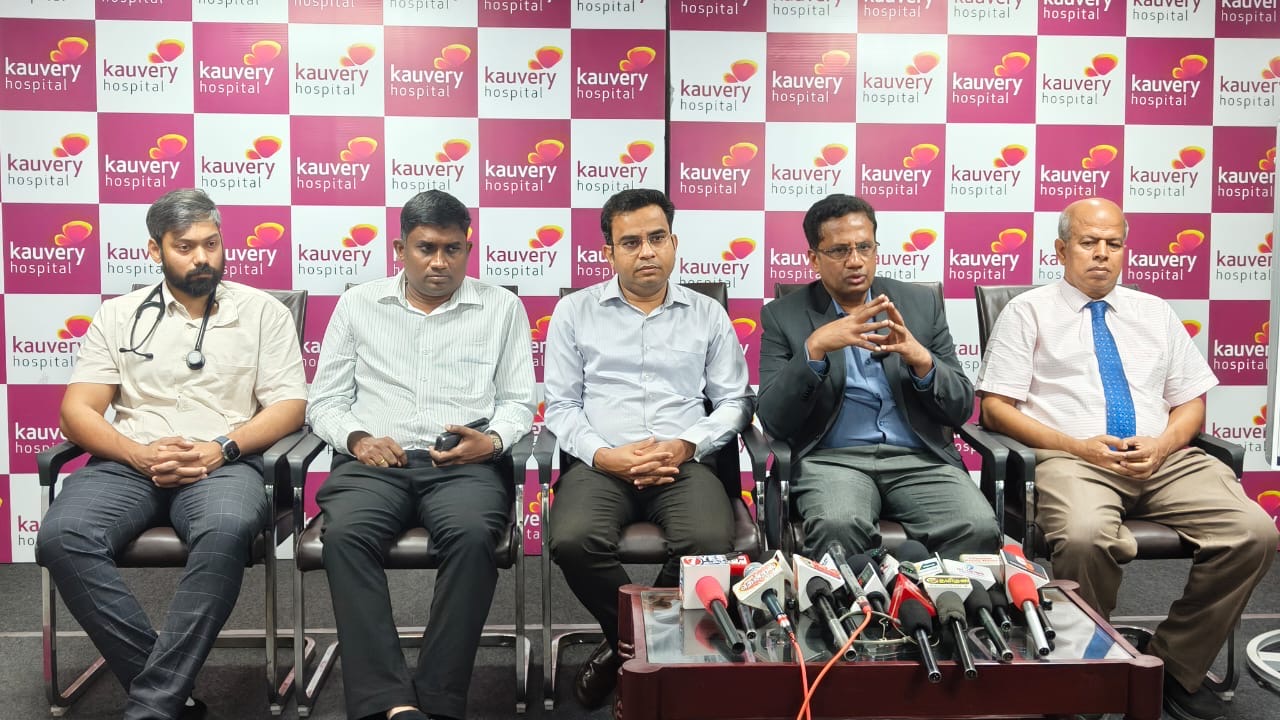 Kauvery Hospital Alwarpet Performs World’s First Catheter-Based treatment for failing Aortic and Pulmonary Valve